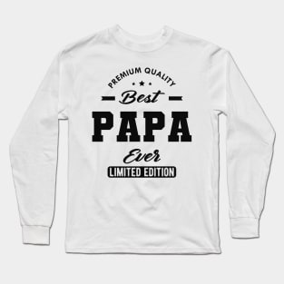 Best Papa Ever Long Sleeve T-Shirt